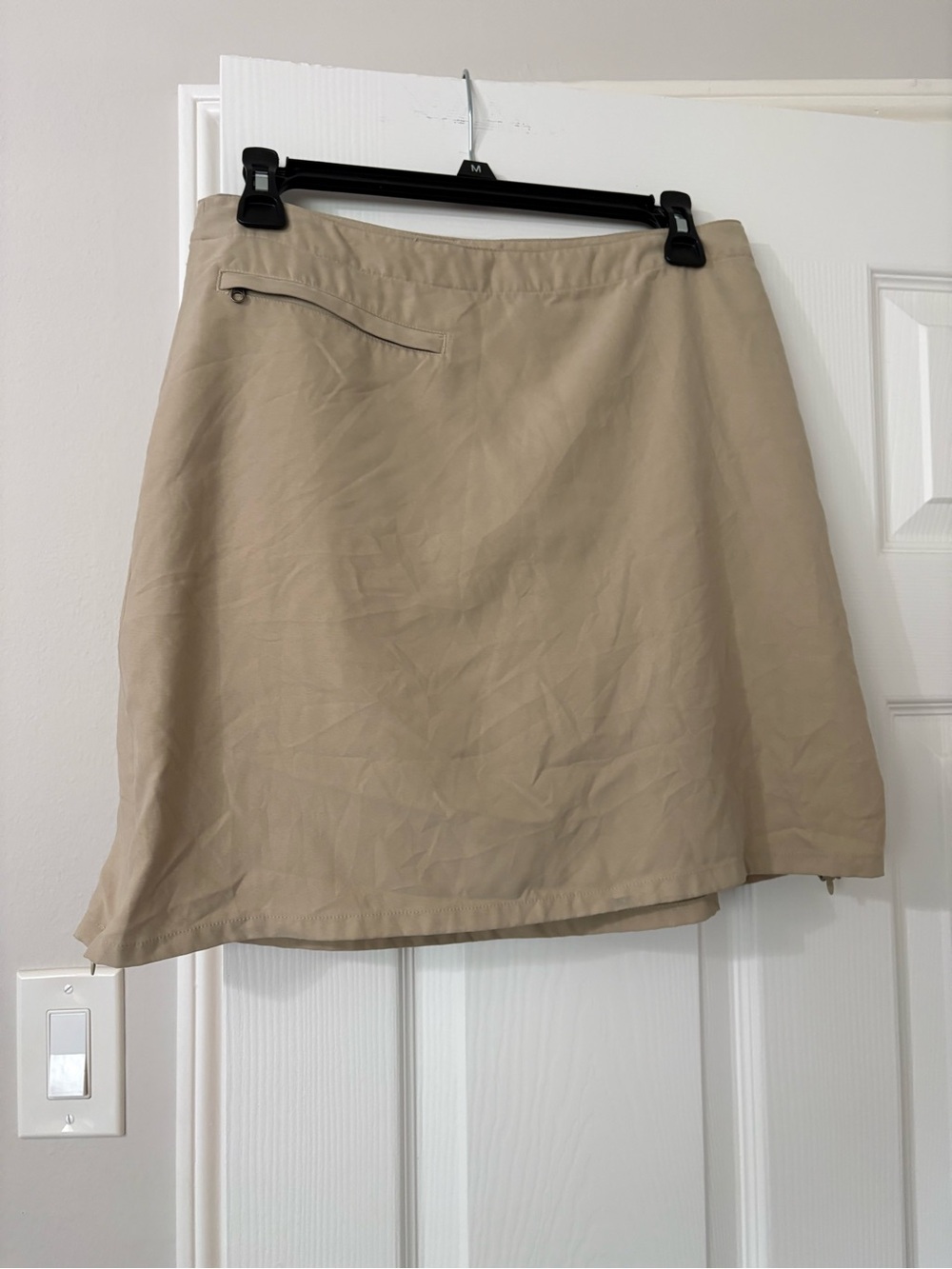 Patagonia Women’s Khaki Hiking Skort Size 8 Built In Shorts Outdoor Travel